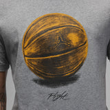 Air Jordan Bball Ss Crew Grey