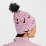 Peak Pom Beanie Violet