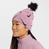 Peak Pom Beanie Violet