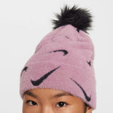 Peak Pom Beanie Violet