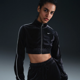 Cllctn Velour Fz Black