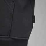 Air Jordan Wordmark Fleece Pullover Hoodie Black