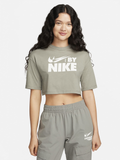 W NSW CROP TEE GLS M