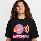 Swoosh FM Tee Black