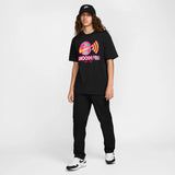 Swoosh FM Tee Black