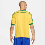 Brazil 1998 Reissue Soccer Replica Jersey Yellow
