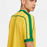 Brazil 1998 Reissue Soccer Replica Jersey Yellow
