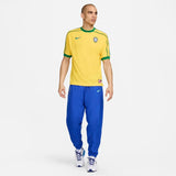 Brazil 1998 Reissue Soccer Replica Jersey Yellow