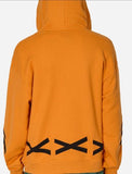x Nina Chanel Abney Fleece Hoodie Alpha Orange