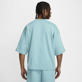Tech Fleece Short-Sleeve Top Light Blue