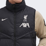 Liverpool Fc Storm-Fit Strike Windrunner Primaloft-Field Vest Black