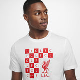 Liverpool Fc Checkered White