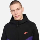 Tech Fleece zip (purple/black)