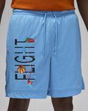 Air Jordan Artist Series By Darien Birks Shorts Light Blue