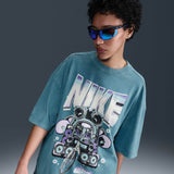 Sportswear WomenS Oversized Short-Sleeve T-Shirt Light Blue
