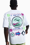 U Nsw Tee M90 Oc Brandrif Lbr White