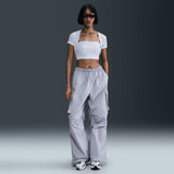 Tight Cropped Mini-Rib 2-In-1 Grey