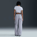 Tight Cropped Mini-Rib 2-In-1 Grey