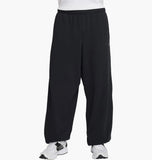 Club Fleece Oversize-Hose Aus French Terry Black