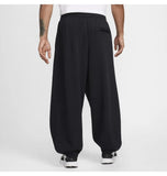 Club Fleece Oversize-Hose Aus French Terry Black