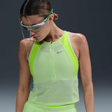 Dri-Fit Run Nvlt Singlet Green