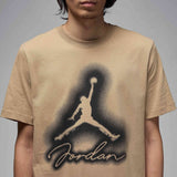 Air Jordan Flt Mvp Jm Hbr Ss Crew Beige