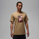 Air Jordan Brand Photo Ss Crew Brown