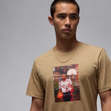 Air Jordan Brand Photo Ss Crew Brown