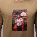 Air Jordan Brand Photo Ss Crew Brown