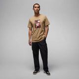 Air Jordan Brand Photo Ss Crew Brown