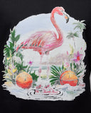 Air Jordan ESS FLAMINGO SS CREW BLACK