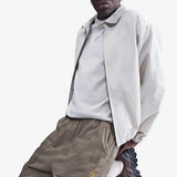 Lilen Lnd Sashiko Brown