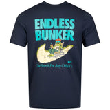 Golf T-ShirtEndless Bunker Tee Blue