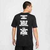 Dri-Fit Tee Verbiage Black