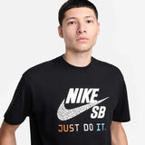 Tee SB Big Logo Leopard