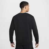 Air Fleece Crew-Neck Sweatshirt Black