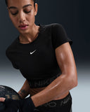 Np Dri-Fit Ss Crop Top Tt Gx Black