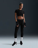 Np Dri-Fit Ss Crop Top Tt Gx Black