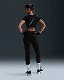 Np Dri-Fit Ss Crop Top Tt Gx Black