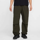Tech Over Woven Pants Khaki