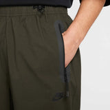 Tech Over Woven Pants Khaki