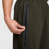 Tech Over Woven Pants Khaki