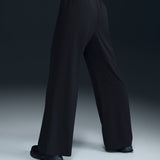 24.7 Perfect Stretch WomenS Dri- F I T High- Waisted Loose Wide- Leg Pants Black