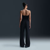 24.7 Perfect Stretch WomenS Dri- F I T High- Waisted Loose Wide- Leg Pants Black