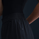 24.7 Perfect Stretch WomenS Dri- F I T High- Waisted Loose Wide- Leg Pants Black