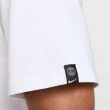 Psg Oversized Swoosh Tee White