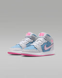 Air 1 Mid Se (Gs) Grey/Blue