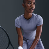 Court Advantage WomenS Dri-Fit Short-Sleeve Tennis Top Violet