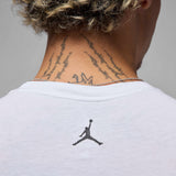 Air Jordan Sprt Dri-Fit Gfx Ss Crew White