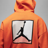 Air Jordan Brooklyn Fleece MenS Graphic Pullover Hoodie Orange